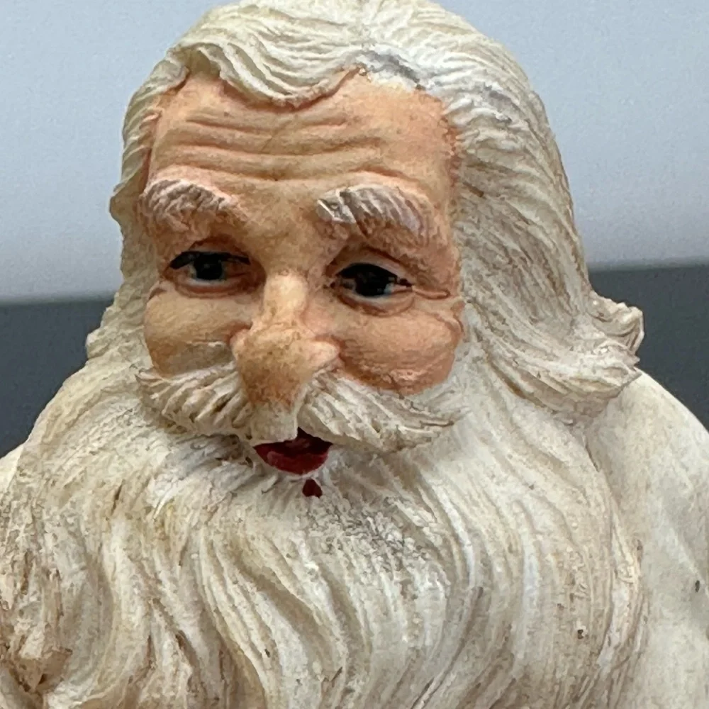 Vtg Hand Painted Deluxe Santa Claus Figurine 90’s Seasonal Specialties Co‎